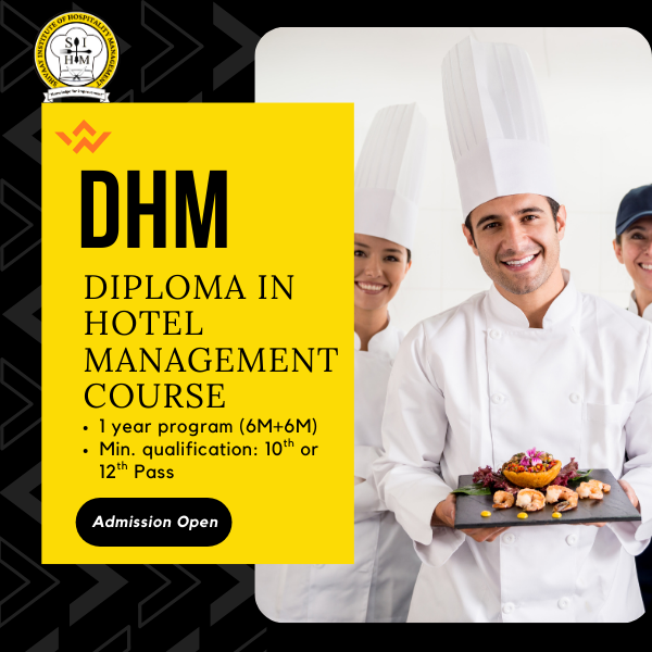 DHM courses at SIHM Dehradun