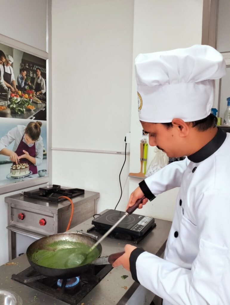 SIHM new batch student cooking